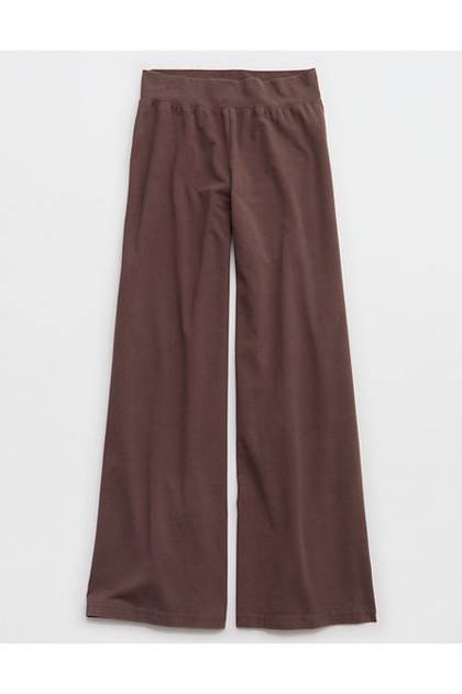 OFFLINE By Aerie OG Cotton Super Wide Leg Pant Relic