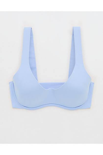 SMOOTHEZ The Scoop Lightly Lined Bra Cloudy Blue