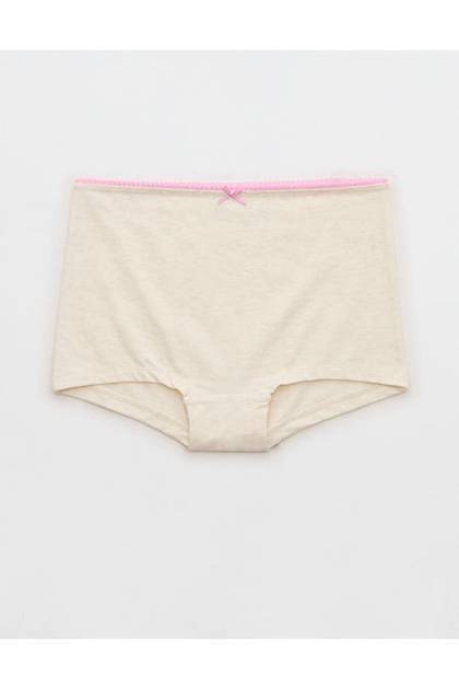 Superchill Cotton High Rise Shortie Underwear Heather Frost