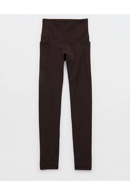 OFFLINE By Aerie Real Me XTRA High Waisted Pocket Legging Deep Earth