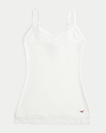 Lace Trim Layering Cami