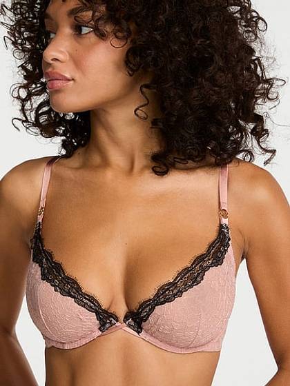 Tease Lace Unlined Demi Bra