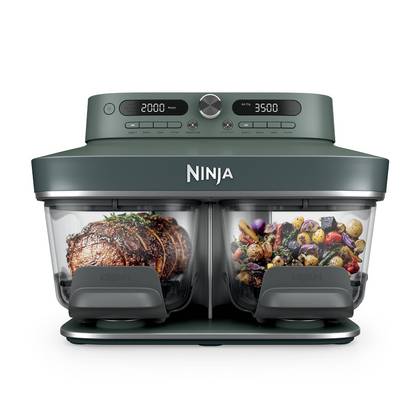 Ninja Crispi DualZone Glass Countertop Air Fryer Vista Green