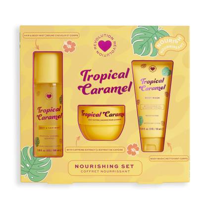 I Heart Revolution Tropical Caramel Bath & Body Gift Set