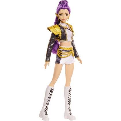 KPop Demon Hunters HUNTR/X Rumi Golden Singing Doll in Removable Outfit and 5 Posable Joints