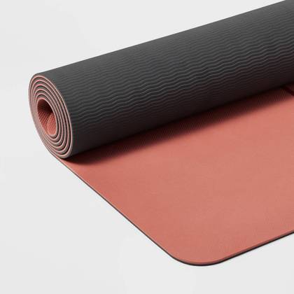 Yoga Mat TPE Peach Orange (5mm) - All In Motion™