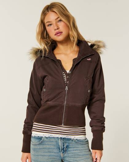 Hollister Peyton Twill Jacket