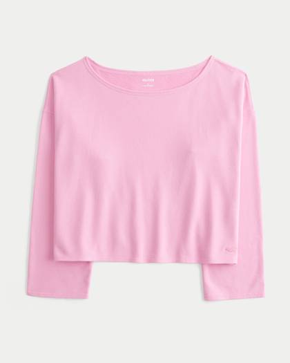 Easy Off-the-Shoulder Sweatshirt
