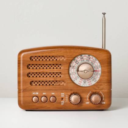Small Wood Bluetooth Radio - Hearth & Hand™ with Magnolia