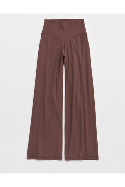 OFFLINE By Aerie Real Me XTRA High Waisted Crop Trouser Relic