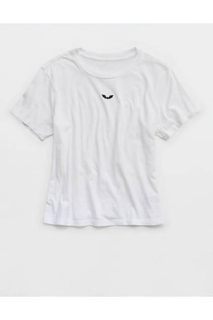 Aerie Vintage T-Shirt Sparkle White