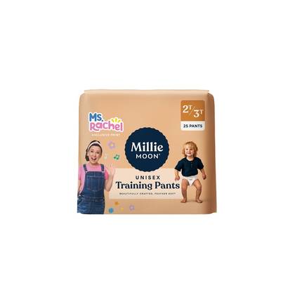 Millie Moon Ms Rachel Disposable Training Pants - Size 2T-3T - 25ct