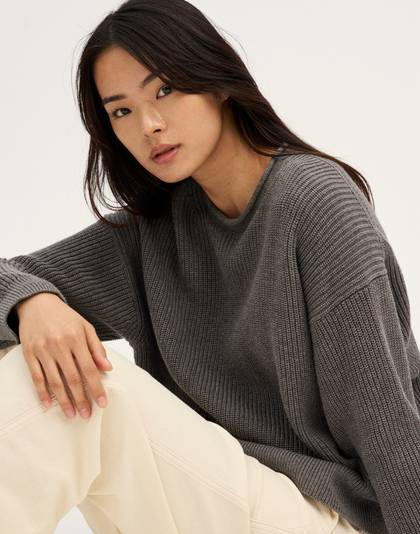 The Arden Crewneck Sweater in 100% Cotton