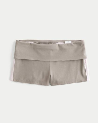 Hollister Callie Reversible Knit Shortie Shorts