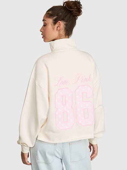Campus Fleece™ Quarter-Zip Straight-Cut Sweatshirt