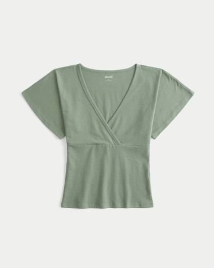 Wrap V-Neck Top