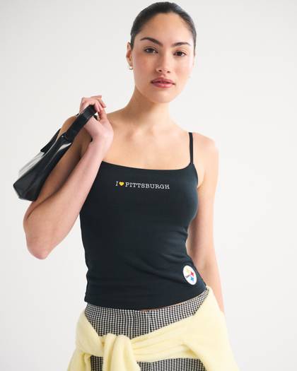 Pittsburgh Steelers Bra-Free 90s Cami