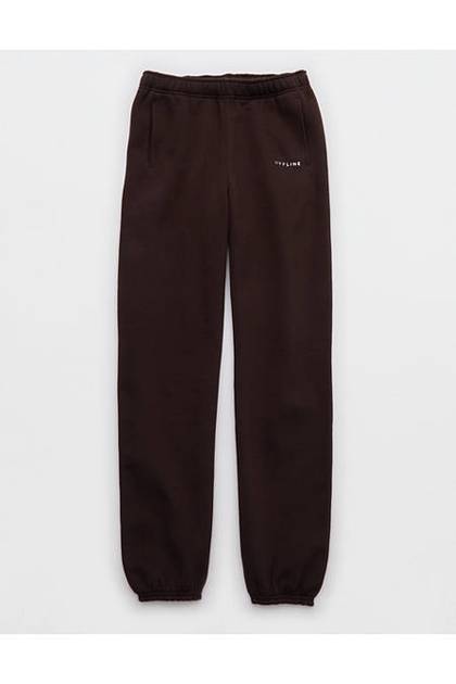 OFFLINE By Aerie Cloud Fleece Classic Jogger Deep Earth