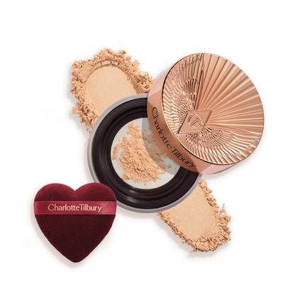 Charlotte Tilbury Airbrush Flawless Blur Loose Powder - Medium / Tan Translucent