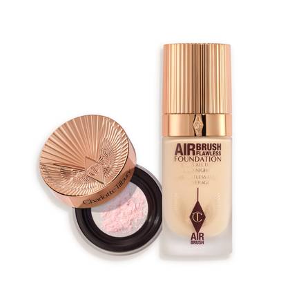Charlotte Tilbury Airbrush Flawless Base, Bake + Blur Duo - Face Kit