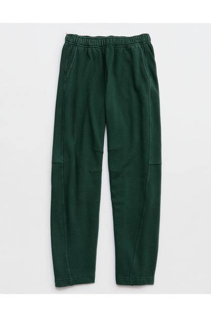 Aerie Oh Zip! Barrel Pant Rugged Green