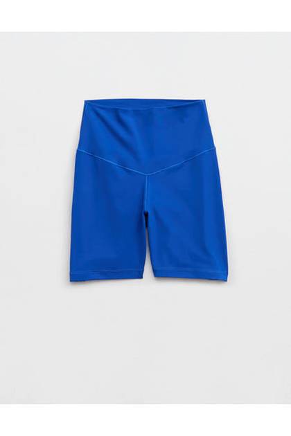 OFFLINE By Aerie Real Me XTRA High Waisted 5" Bike Short Cobalt Jewel