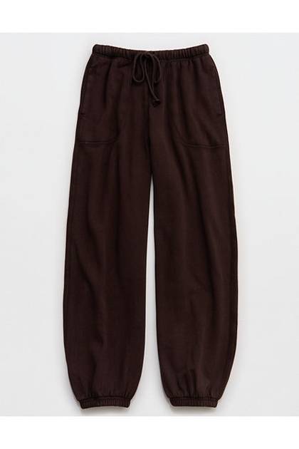 Aerie Layover Balloon Jogger Deep Earth