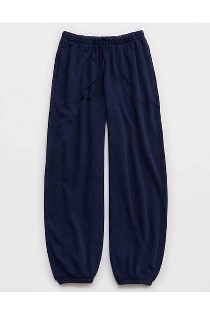 Aerie Layover Baggy Jogger Navy