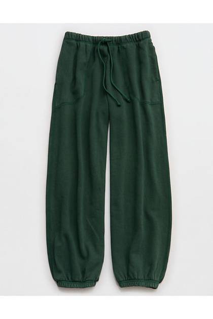 Aerie Layover Balloon Jogger Rugged Green