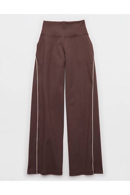 OFFLINE By Aerie The Hugger Piping Wide Leg Pant Relic