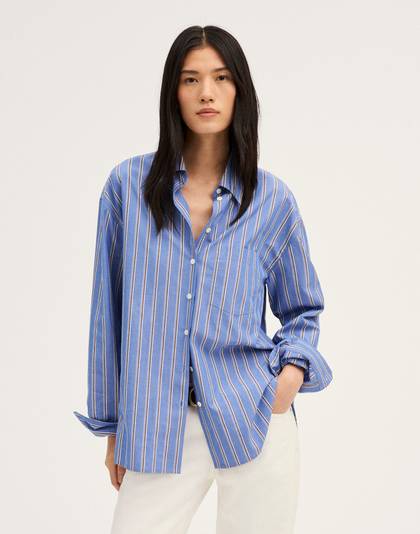 The Easy Shirt in 100% Cotton Poplin