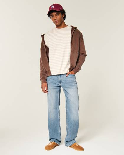 Relaxed Straight Jeans