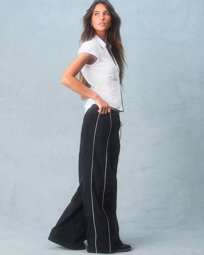 Ultra Low-Rise Super Baggy Track Pants