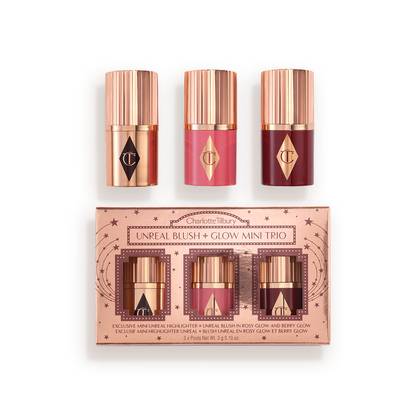 Charlotte Tilbury Unreal Blush + Glow Mini Trio - Mini Cheek Kit