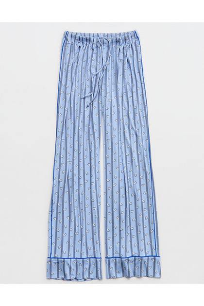 Aerie Real Soft® Piping PJ Pant Twilight Blue