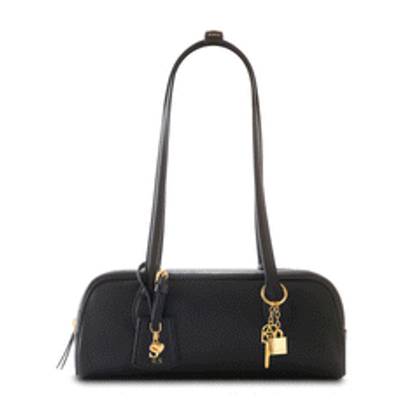The Alexandra Shoulder Bag (Black)