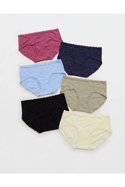 Superchill Cotton Jacquard Boybrief Underwear 6-Pack Multi