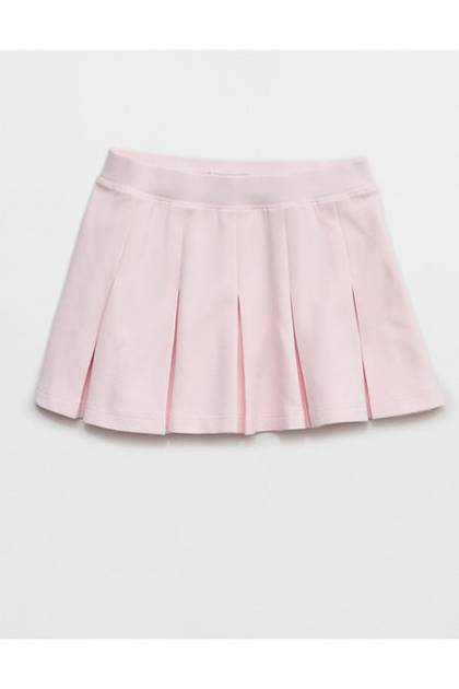 OFFLINE By Aerie ChillUp Cotton Pleated Skort Pink Petal