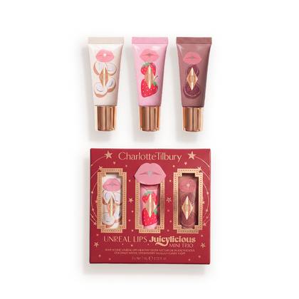 Charlotte Tilbury Unreal Lips Juicylicious Mini Trio - Mini Lip Kit