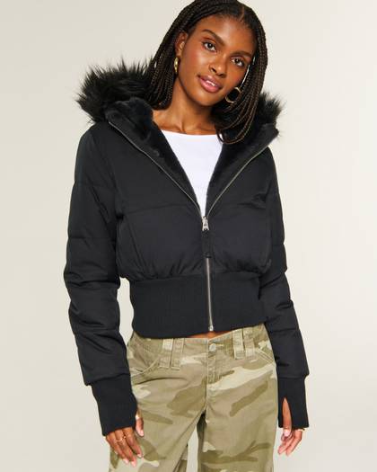 Hollister Peyton Reversible Puffer Jacket