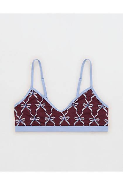 Superchill Modal Bralette Royal Berry