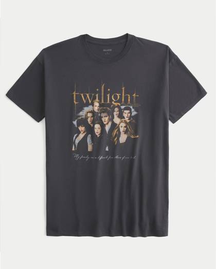 Oversized Twilight Graphic Tee
