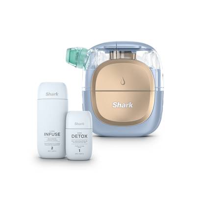 Shark FacialPro Glow Deep Pore Cleansing & Hydrating At Home Facial System, Blue | FH310 | SharkNinja