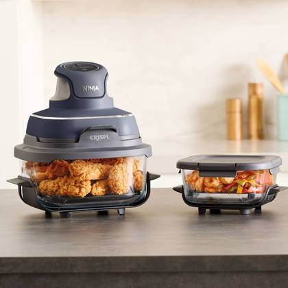 Ninja Crispi 4-in-1 Glass Air Fryer in Cyberspace | FN101GY | SharkNinja
